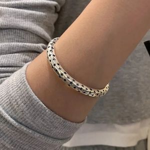 Sterling Silver Stars Bangle